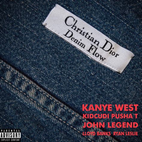 christian dior denim flow clean|kanye Dior denim flow.